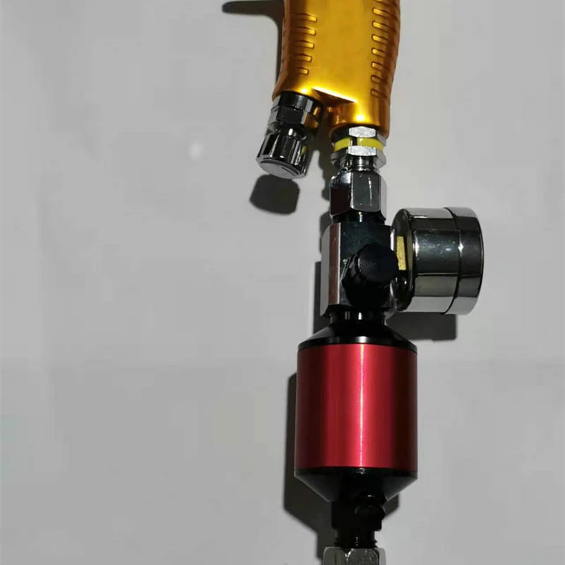 Пистолет-распылитель с воздушным фильтром краскопульт встроенным |