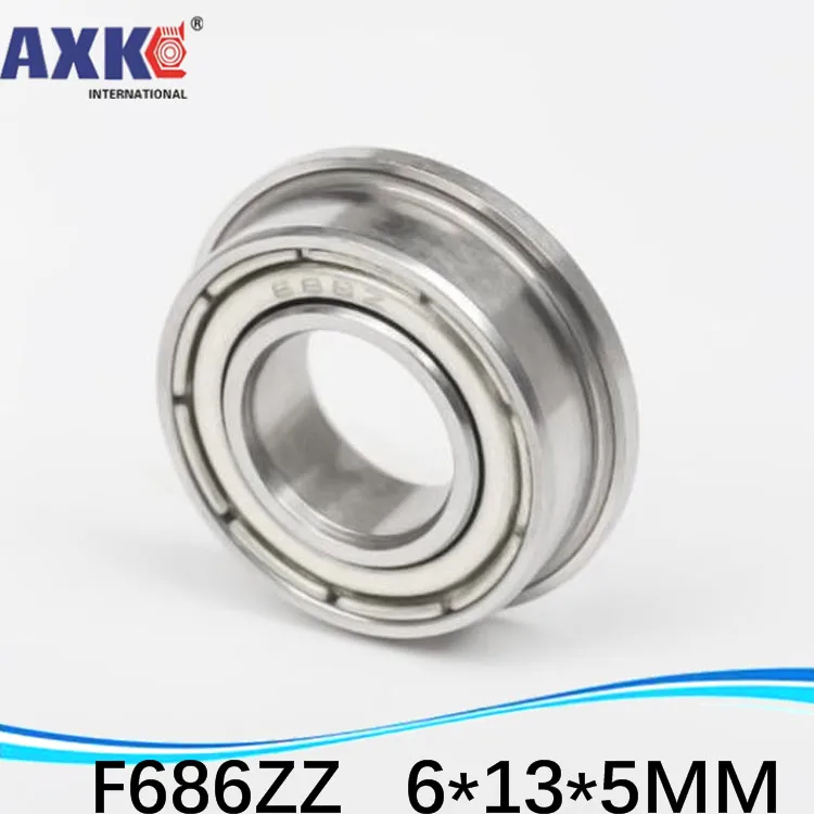 

F686 F686-ZZ F686ZZ F686-2Z F686Z zz z 2z DDLF-1360ZZ Flanged Flange Deep Groove Ball Bearings High Quality 6*13*15*5*1.1 mm
