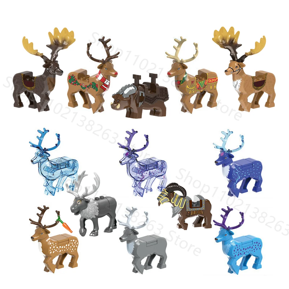 TAKARA TOMY Animals Series Слика Deer Elk Reindeer Фигурки