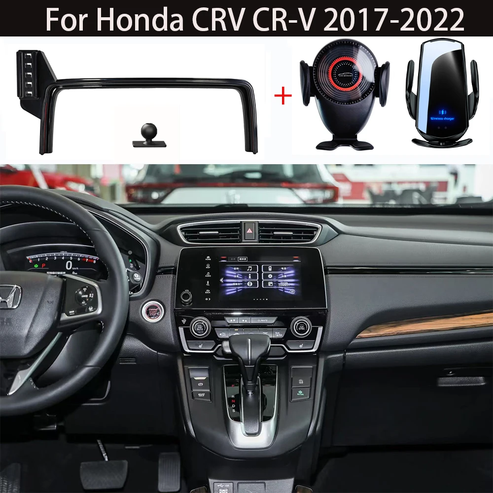 Автомобильный держатель телефона для Honda CRV CR-V 2017 2018-2021 2022 5/7 дюймов фиксированный