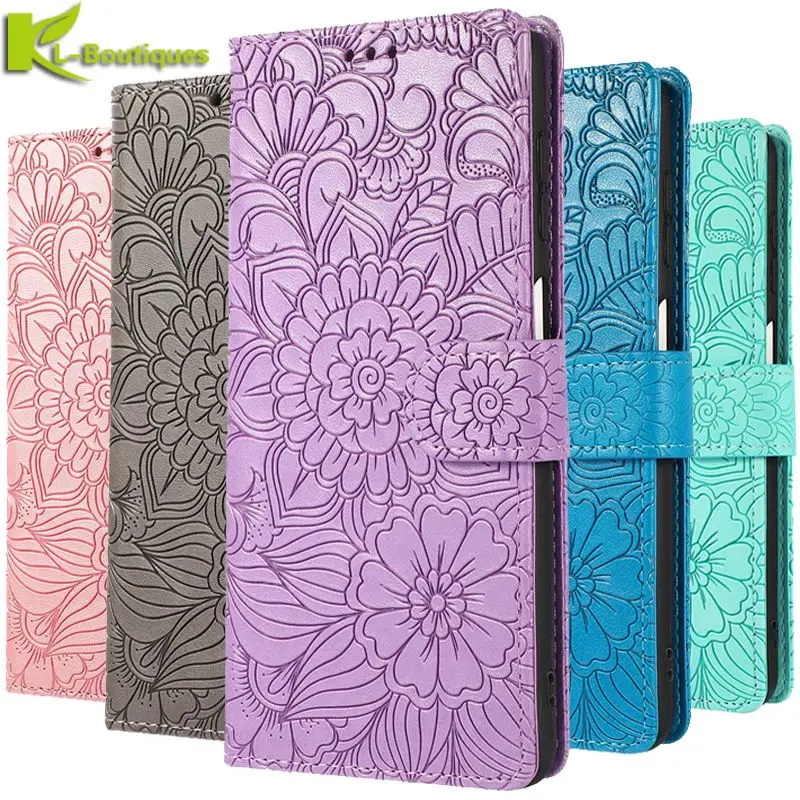 

For Samsung Galaxy A53 5G Case 3D Flower Leather Flip Phone Case on sFor Coque Samsung A53 A 53 5G SM-A536B Wallet Protect Cover