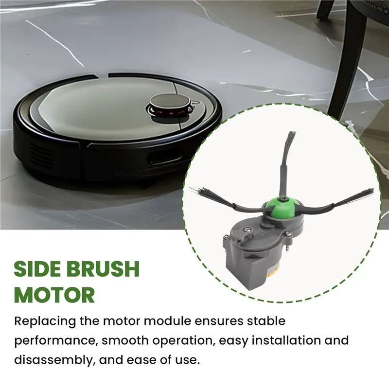 Фото ГОРЯЧАЯ НОВИНКА! Мотор боковой щетки для пылесосов Roomba серий 500, 600, 700, 800, 900, I, E, J, I3, I7, E5, E6, E7, 530, 560, №3