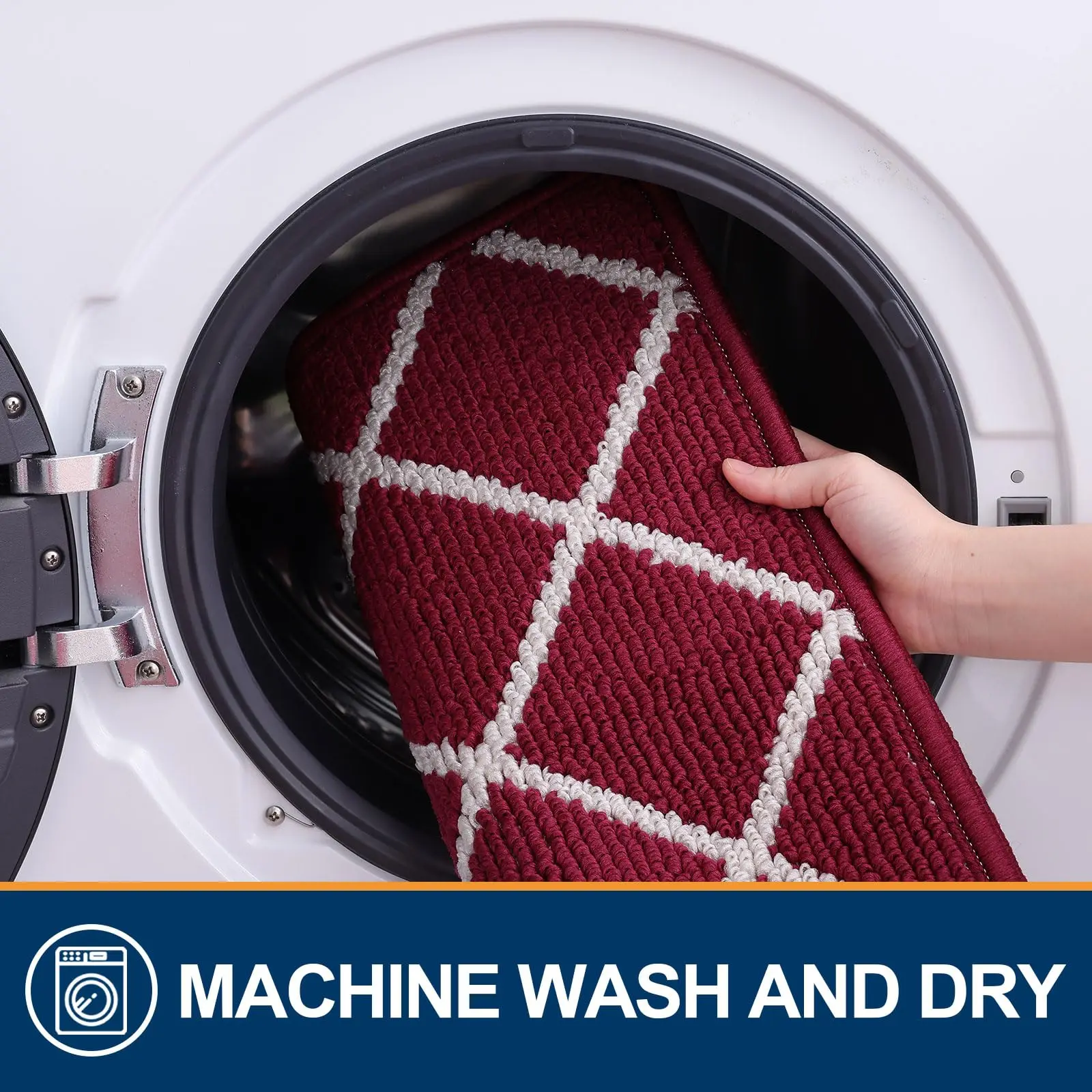 Kitinjoy Крытый коврик для входной двери Нескользящий впитывающий устойчивый к