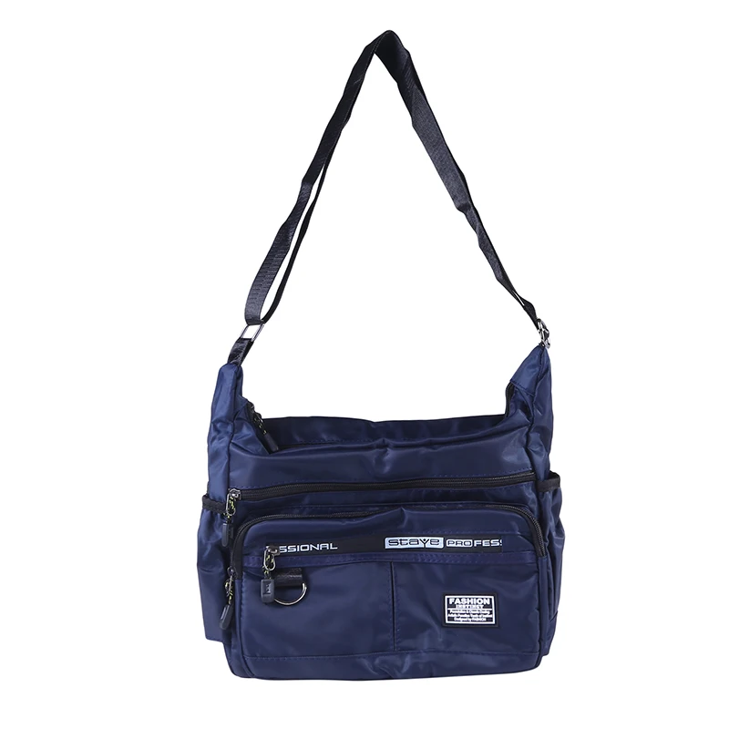 

Men's CasualMessenger Bag Single Shoulder Big Capacity Crossbody Luxury Multi-layer Pocket Design Oxford Shoulder Bag Simple