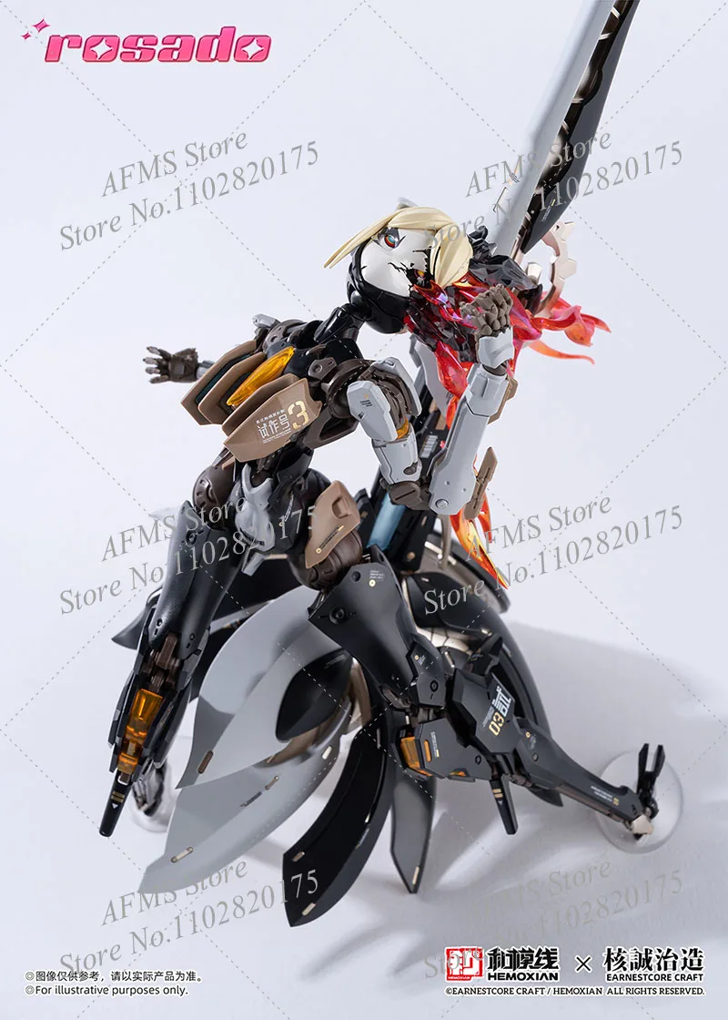 Фото Коллекционная фигурка Hemoxian X Earnestcore Craft RS-03 в масштабе 1/10: Проект Роза Старфлауэр Лили ‌   Фигурка солдата MK3, модель T №5