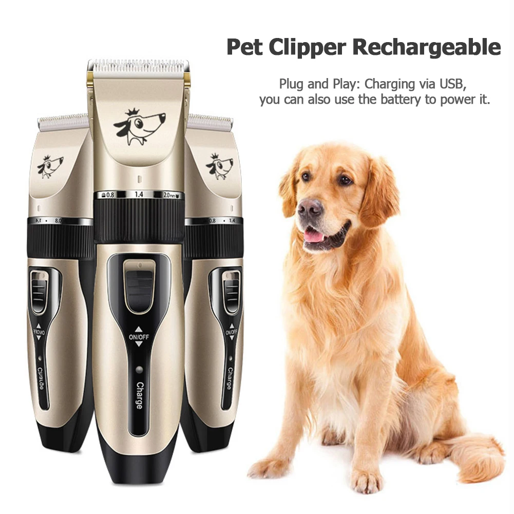 

Pet Hair Clipper Pet Hair Trimmer Dog Rechargeable Trimmer Electric Hair Shaver Dog Clipper Home Pet Products