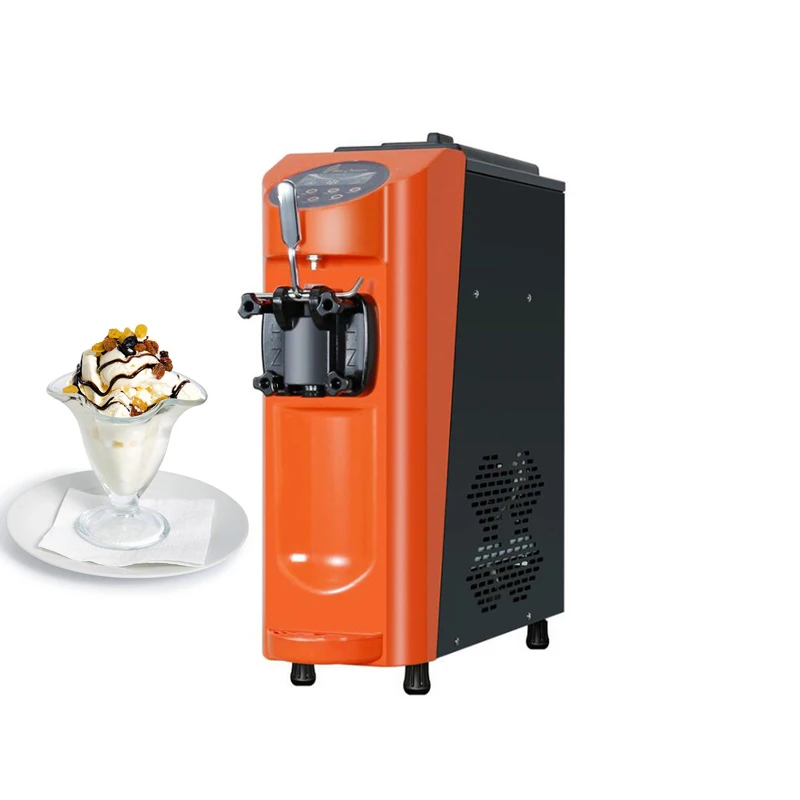 

Desktop Soft Pack Portable Ice Cream Machine Mini Soft Pack Household Sweet Cone Machine