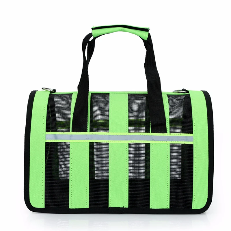 

Pet Carrier Bag Travel Small Dog Bag Portable Cat Pet Carrier Purse Breathable Puppy Dog Handbag Reflective Stripe Pet Supplies