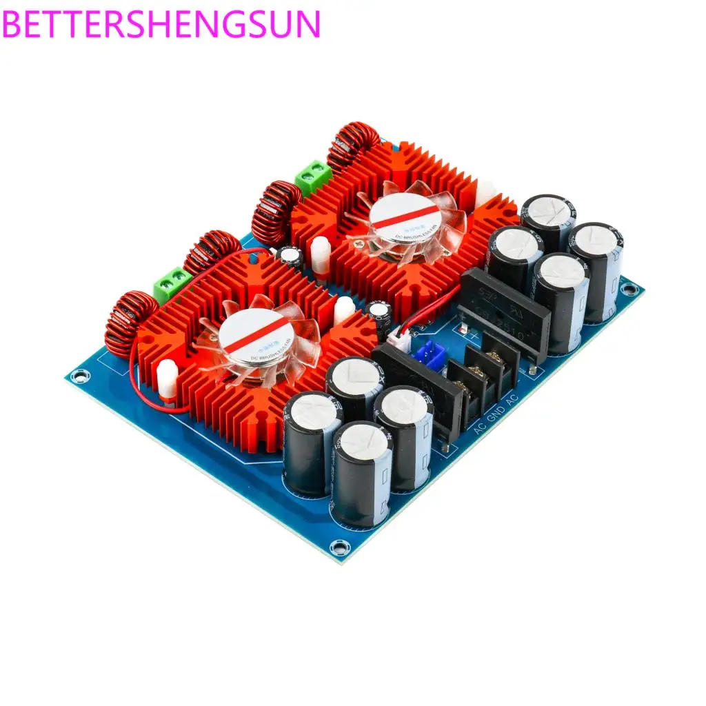 

Ultra-high-power digital power amplifier board TDA8954TH fever grade finished high-fidelity dual-channel power amplifier 420W*2