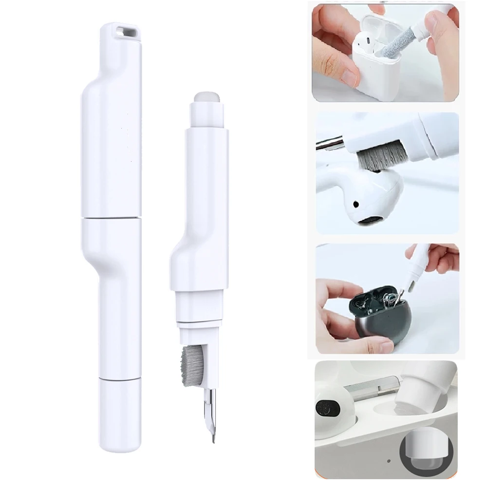

For Airpods 3 Pro 2 1 Headphone Clean Brush Bluetooth Earphone Case Cleaner Kit Tool For Samsung Xiaomi Earbuds Keyboard Camera