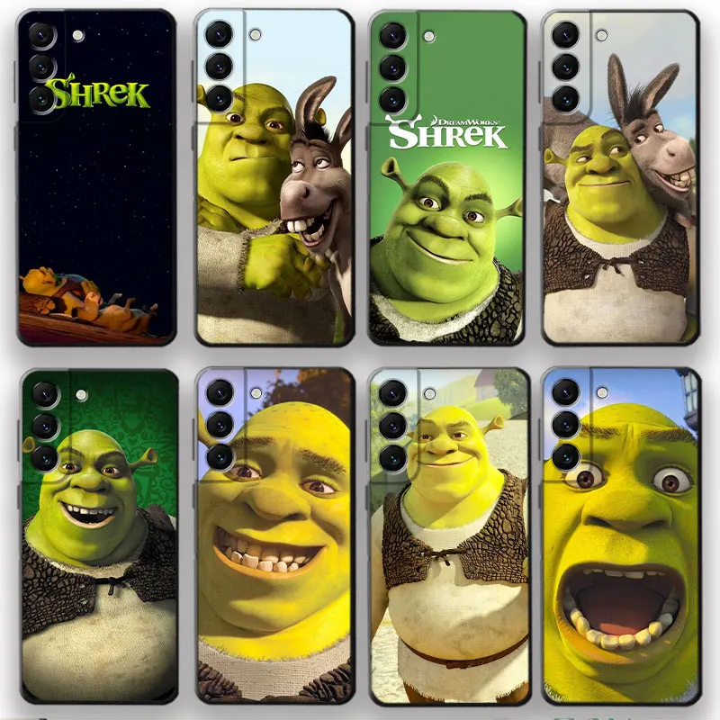 

Cartoon Funny Movie Shrek For Samsung Galaxy S20 FE S22 Ultra 5G S21 Plus S7 S9 S8 S10 Lite Note 20 10 S10e S20FE Note20 Cover