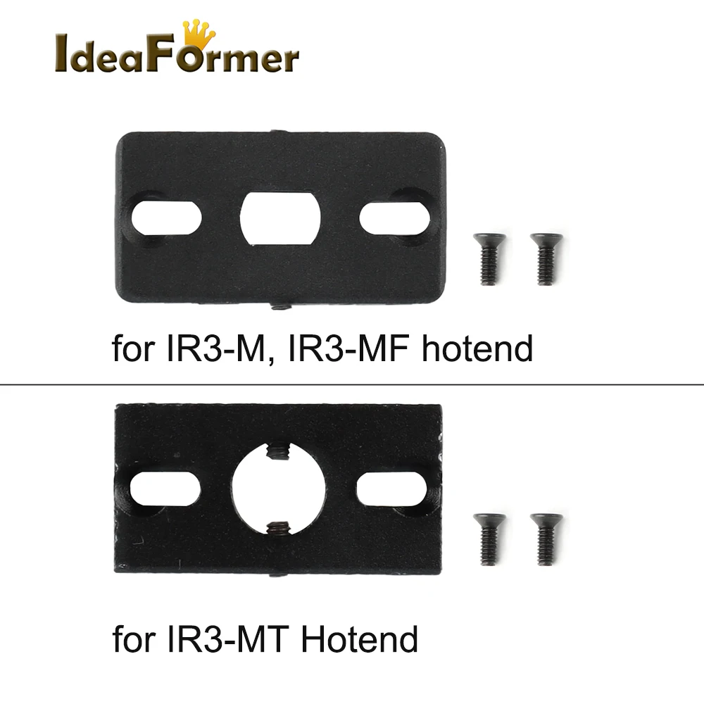 

1pcs Throat Fixed Block Black +For Hotend IR3-M / IR3-MT / IR3-MF Ideaformer IR3 V1 3D Printer Parts
