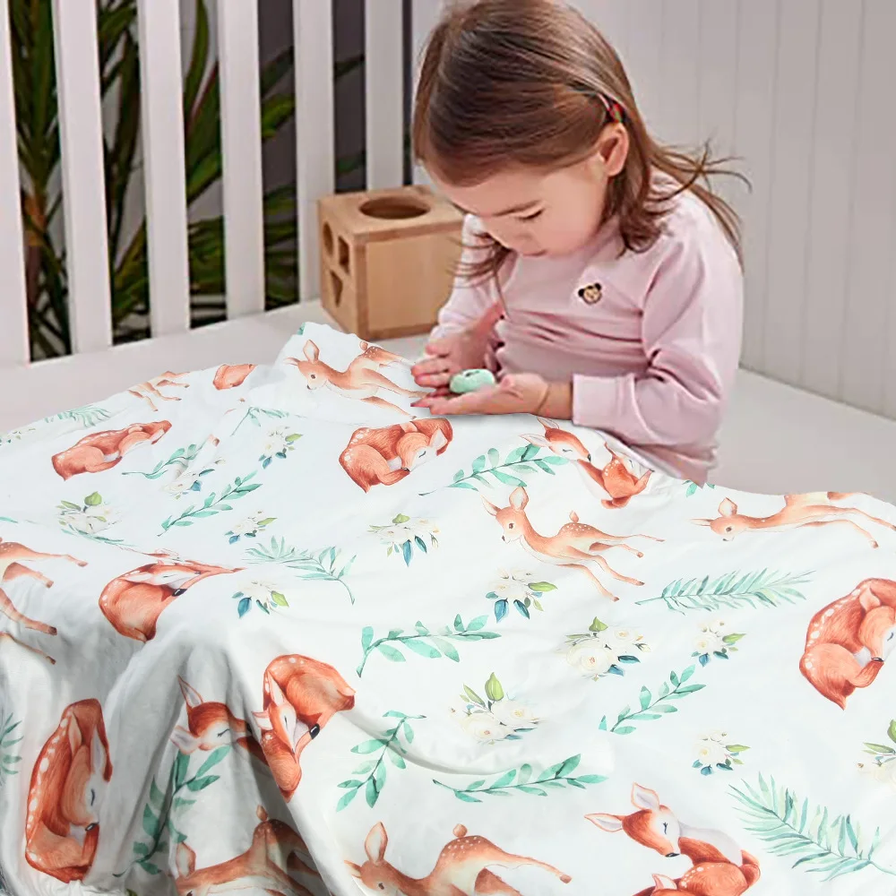 

Baby Blankets Super Soft Newborn Blankets For Boys For Baby Bedding Swaddle Comforter For Baby Blanket Cotton