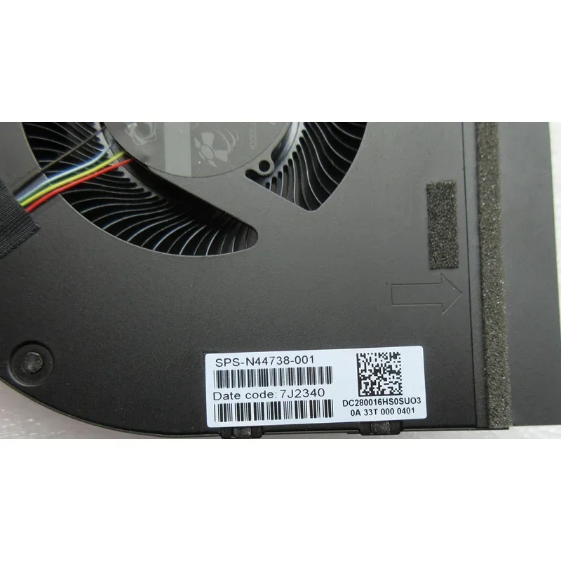 Новый оригинальный вентилятор охлаждения процессора ноутбука для HP By Gaming VICTUS 16-R