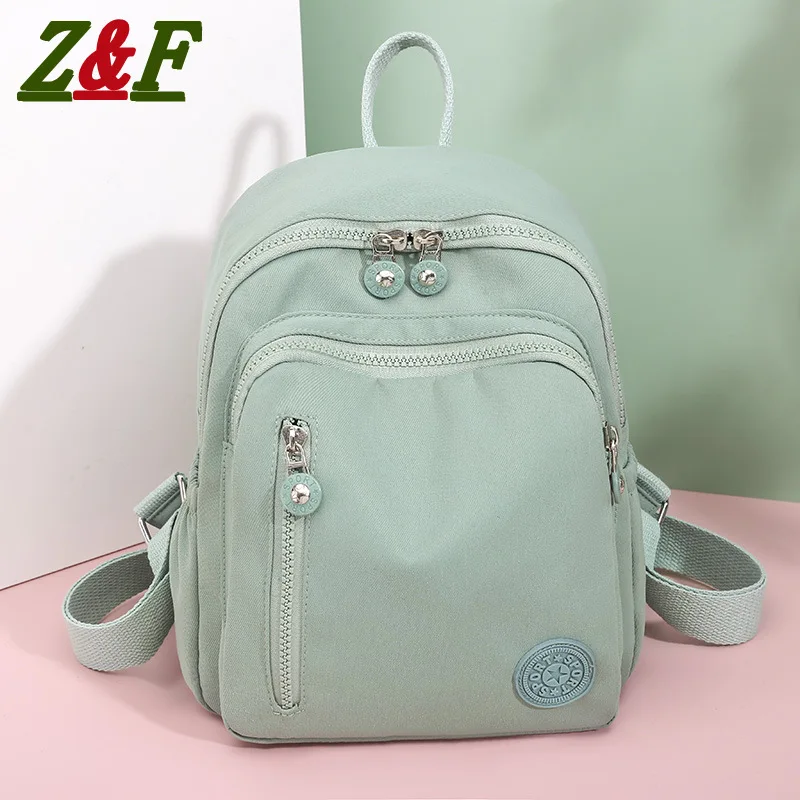 

Nylon Canvas Oxford Cloth Bag Daily Solid Color Backpacks Large Capacity Travel Back Pack Famous Brand Designer Purses Channels