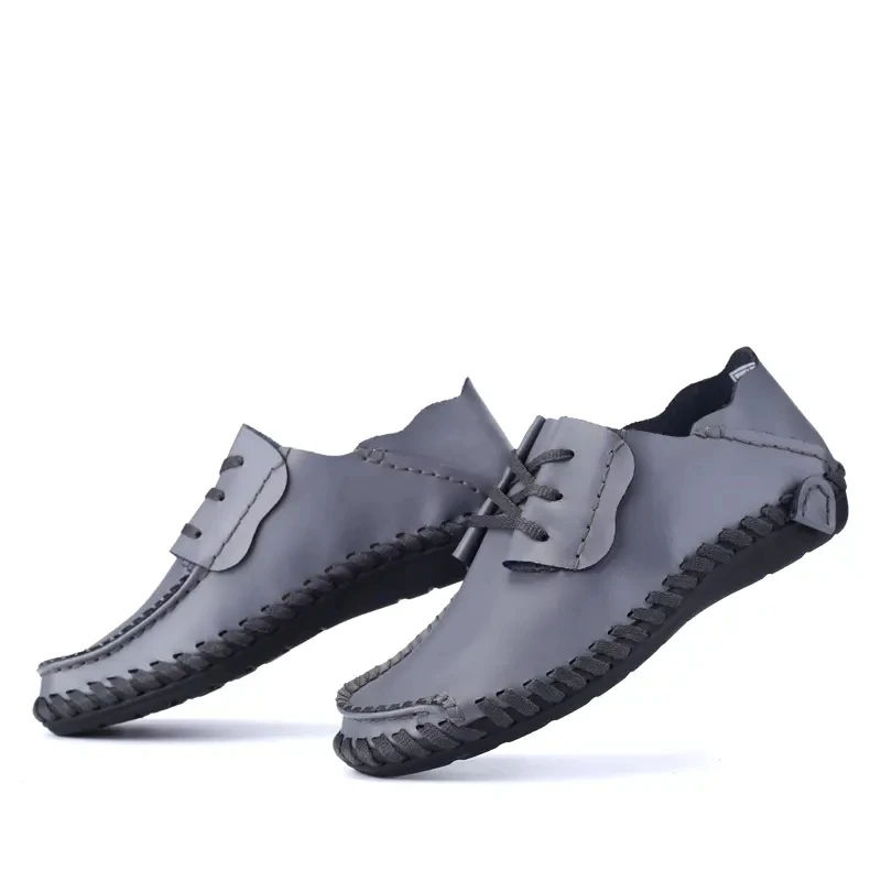 

Модные повседневные высококачественные мужские туфли ручной работы DAFENP, стильные и легкие мужские классические туфли для вождения 38-50