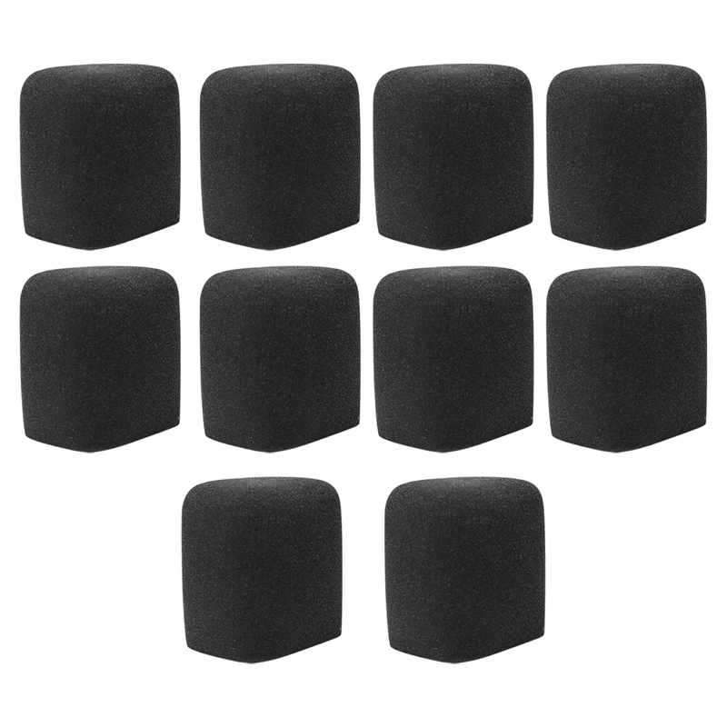 

10Pcs Windscreen Microphone Sponge Foam Cover For LEWITT LCT240 249PRO 260 449 640 840 Condenser Microphones
