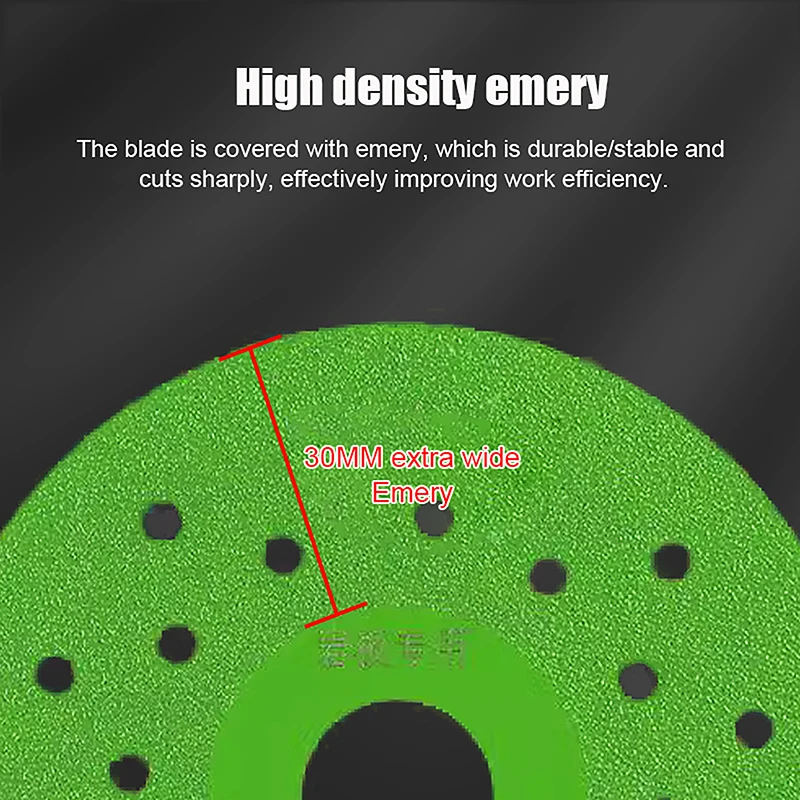 Сверхтонкий режущий диск диаметром 4 дюйма/100 мм для фарфоровой стеклянной