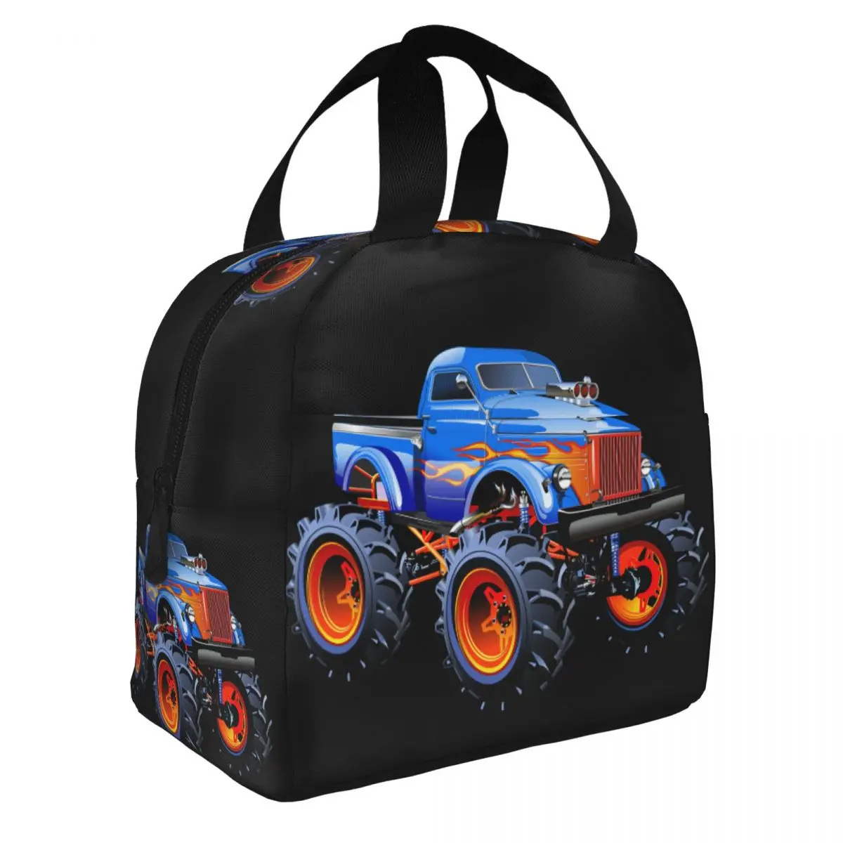 Tractor Lunch Bento Bags Portable Aluminum Foil thickened Thermal Cloth Lunch Bag for Women Men Boy