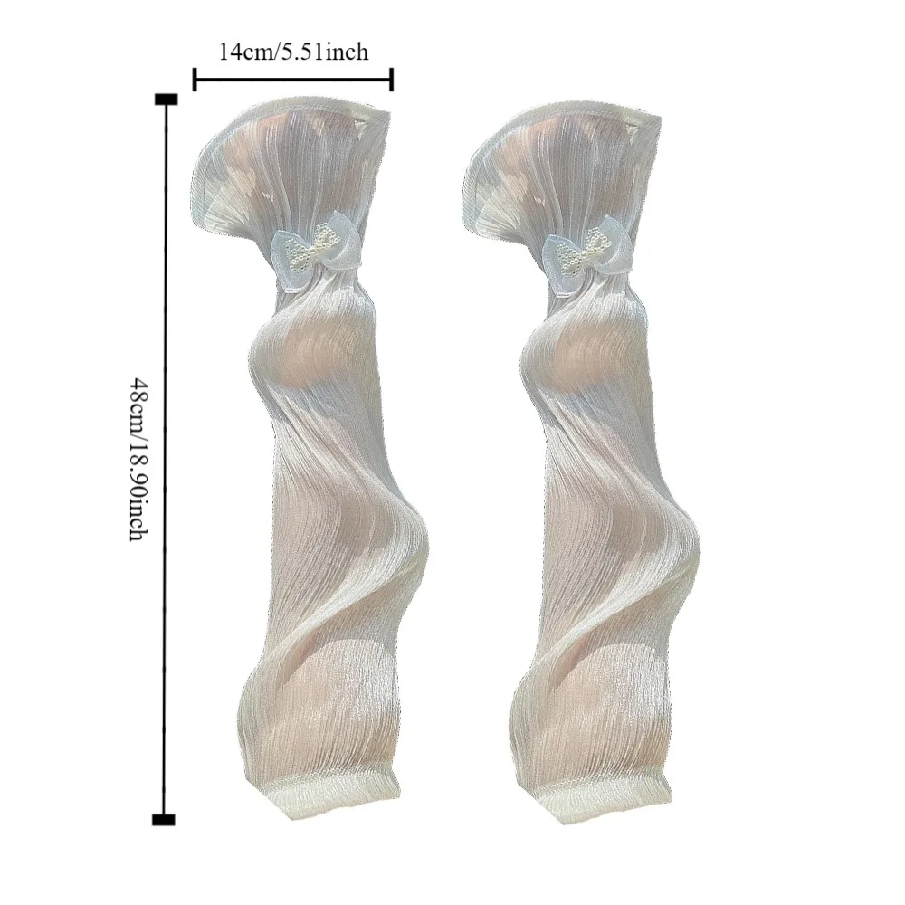 Милые кружевные сетчатые шелковые тонкие рукава дышащие портативные