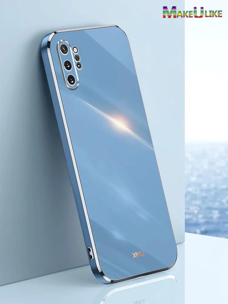 

Soft Case for Samsung Galaxy Note 10 Plus Case Plating Frame Silicone Slim Case for Samsung Note 20 Ultra Note20 Note10 Cover