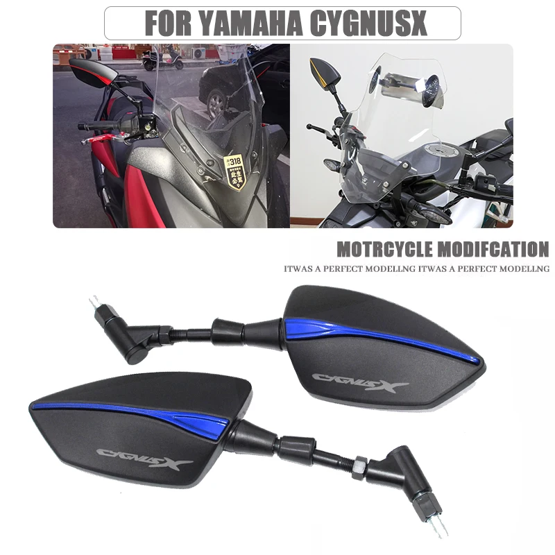 

For YAMAHA CYGNUSX 125 CYGNUS X 125 SMAX 155 BWS R 125 ZUMA Motorcycle Side Mirror rearview Mirrors