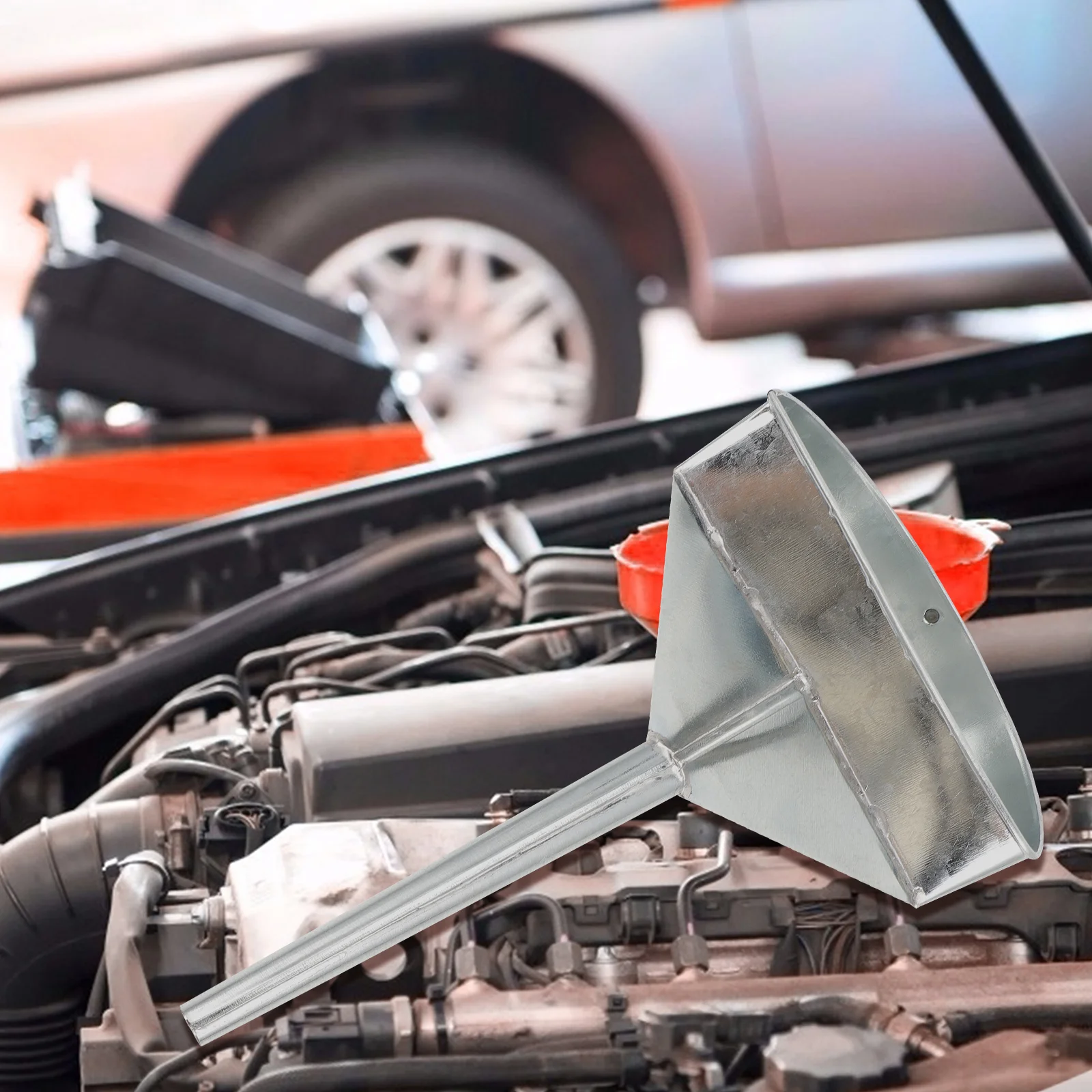 Топливная автомобильная воронка сетчатый фильтр воронки для бензобака из