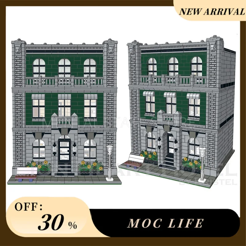 MOC Lion Heart Hotel набор строительных блоков