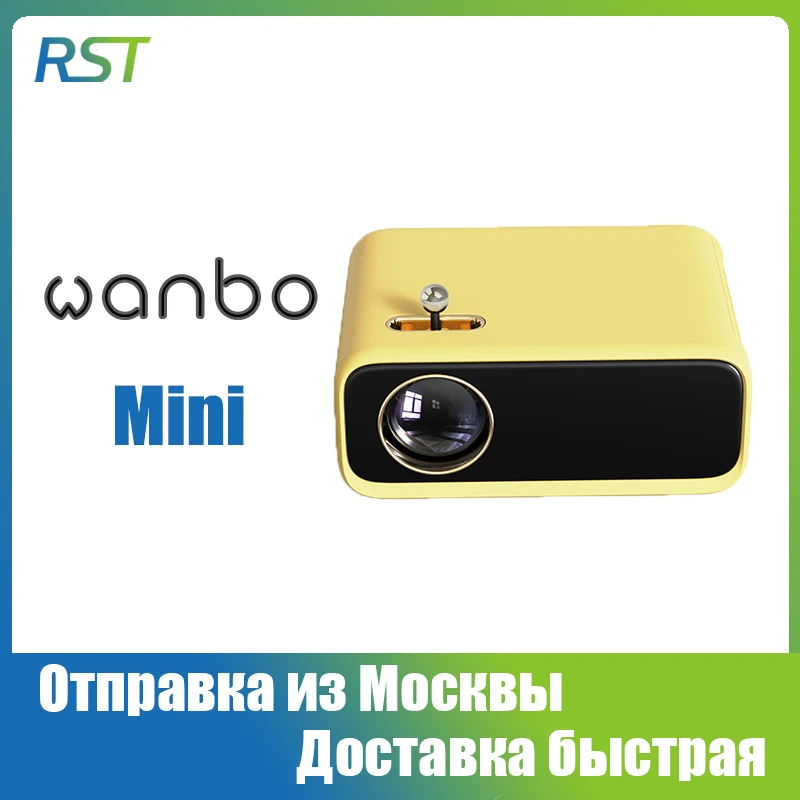 

Global Version Wanbo Projector X1-mini 1080P 200ANSI LCD Projection 1080P LED Mini Portable Projector Media Player Home Theater