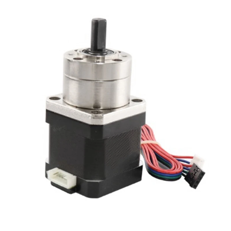 

Geared Stepper Motor Gear Motor Geared Motor -17 Ratio 5.18:1 For 3D Printer DIY Robotics/Textile Machine