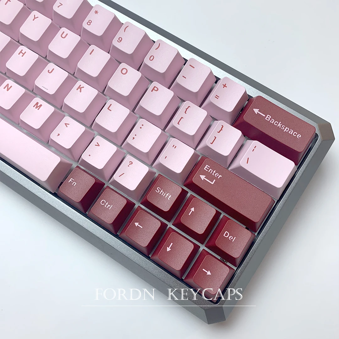 

104 Keys Pink Darling OEM Profile Keycaps Personalized PBT Keycaps for Cherry Mx Mechanical Keyboard Sublimation Custom Keycap