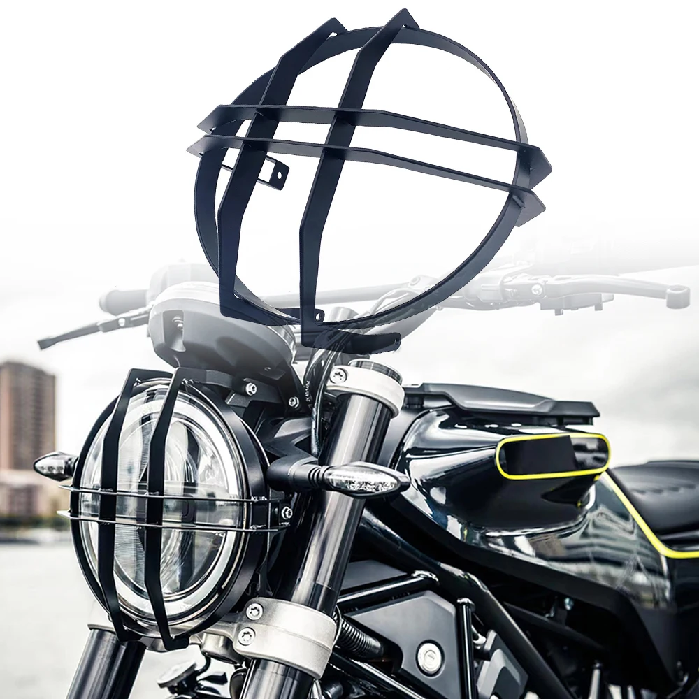 

Motorcycle For Husqvarna Svartpilen 401 250 Headlight Guard Accessories 2018-2022