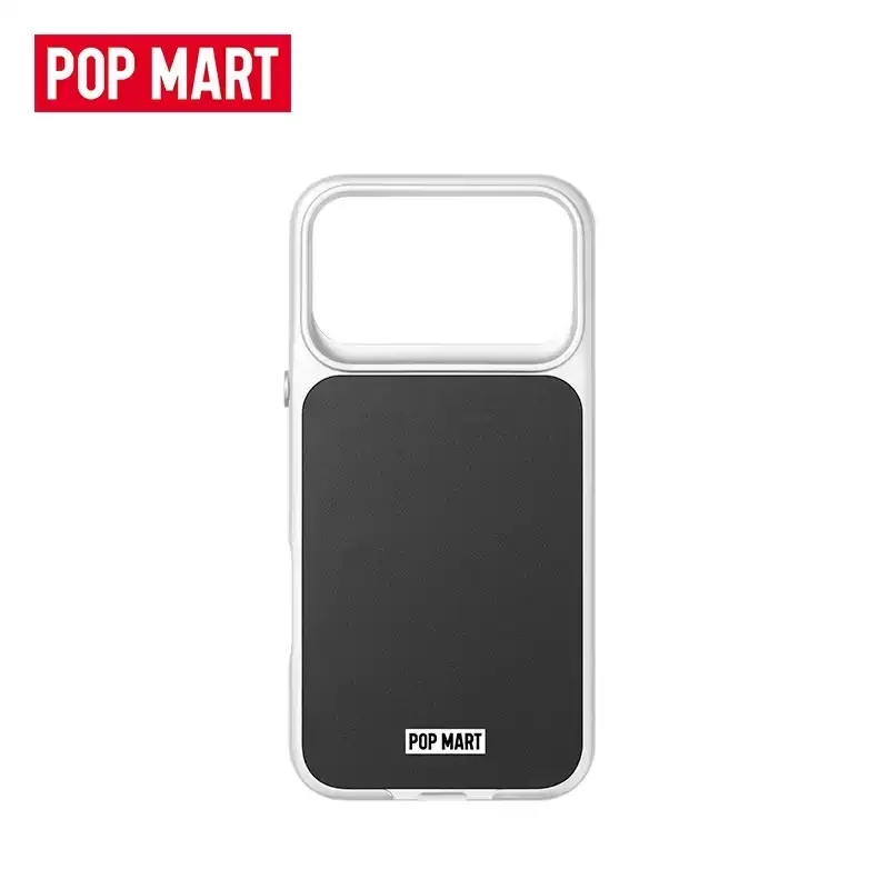 Фото Магнитный чехол POPMART (матовый серебристый) серии 16 PM 17 PM, загадочная коробка-сюрприз, фигурка персонажа аниме, милый подарок-украшение. №1