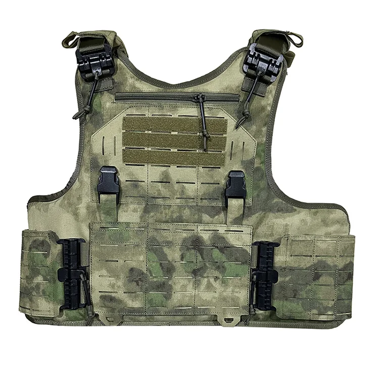 Фото Тактический жилет Molle Jump Plate Carrier, быстрый, съемный, выдвижной, тактический, регулируемый, для улицы №4