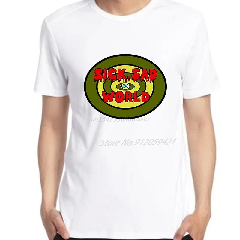 Хлопковая мужская футболка с коротким рукавом