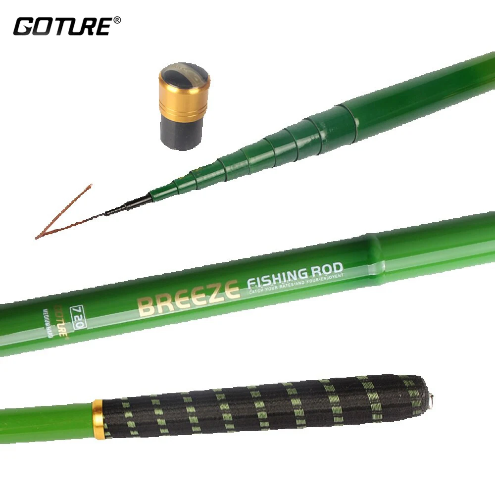 Телескопическая удочка Goture BREEZE Tenkara из углеродного волокна 3 6-7 2 м 32 т