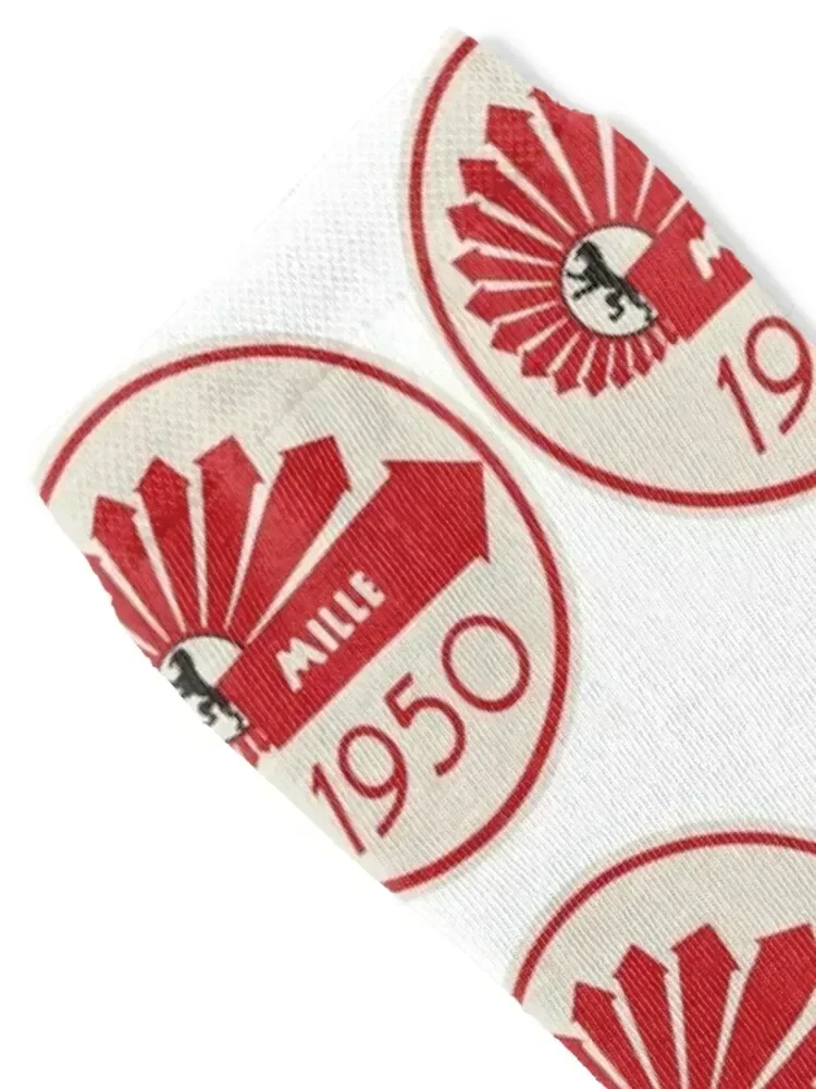 Винтажные гоночные носки Mille Miglia 1950 детские хлопковые ретро дизайнерские