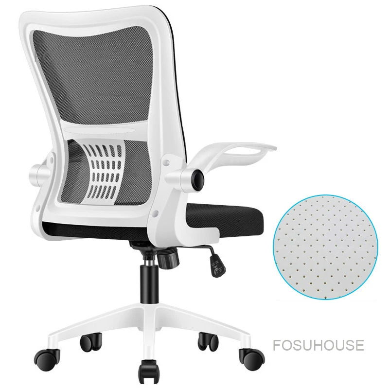 

Modern Lift Swivel Office Chairs Backrest Student Nordic Luxury Office Chair Gaming Armchair Sillon Oficina Bedroom Furniture