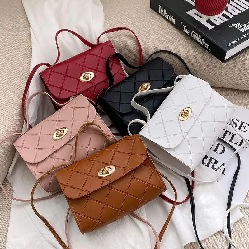 Купи Messenger Bag For Women 2022 New Trend Female Fashion Small Shoulder Bag Casual Ladies Crossbody Bags Mini Handbags Tote bolsos за 41 рублей в магазине AliExpress