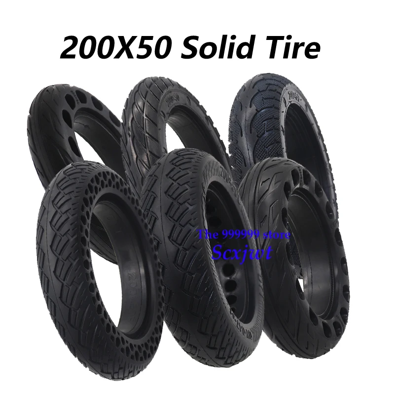 

200x50 Honeycomb Hole Solid Tire for Speedway mini 4 Pro 8 Inch Electric Scooter RUIMA mini 4 PRO Tire Spare Parts