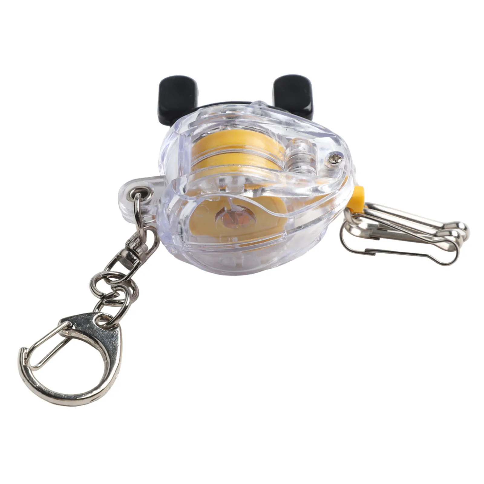 Портативный ретрактор для ловли нахлыстом катушка ремешка металлический крючок