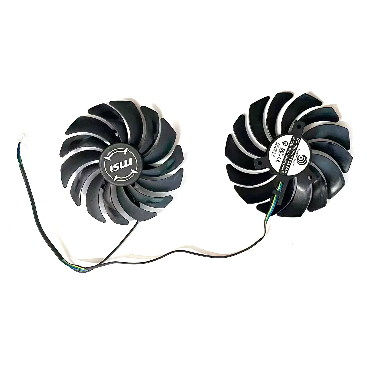 Охладитель графического процессора MSI GeForce GTX1060 GDDR5X 95 мм 4 контакта