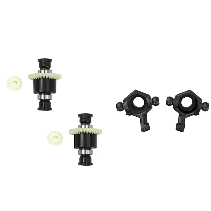 

2Pcs RC Car Differential Assembly For SG With 2Pcs Front Steering Cup Wheel Seat For SG