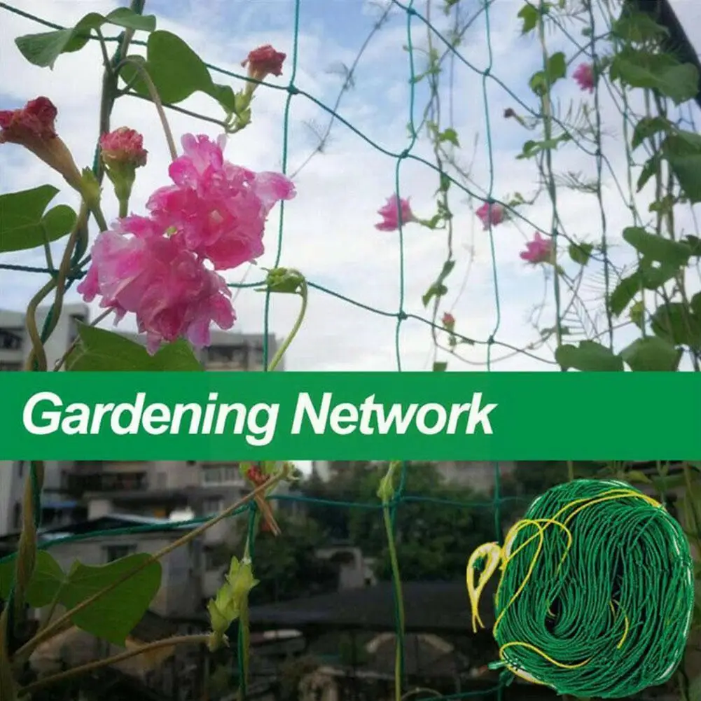 

Multiple Sizes Melon Fruit Morning Glory Vine Net Flower Netting Trellis Garden Plant Climbing Cucumber Supplies C0v0