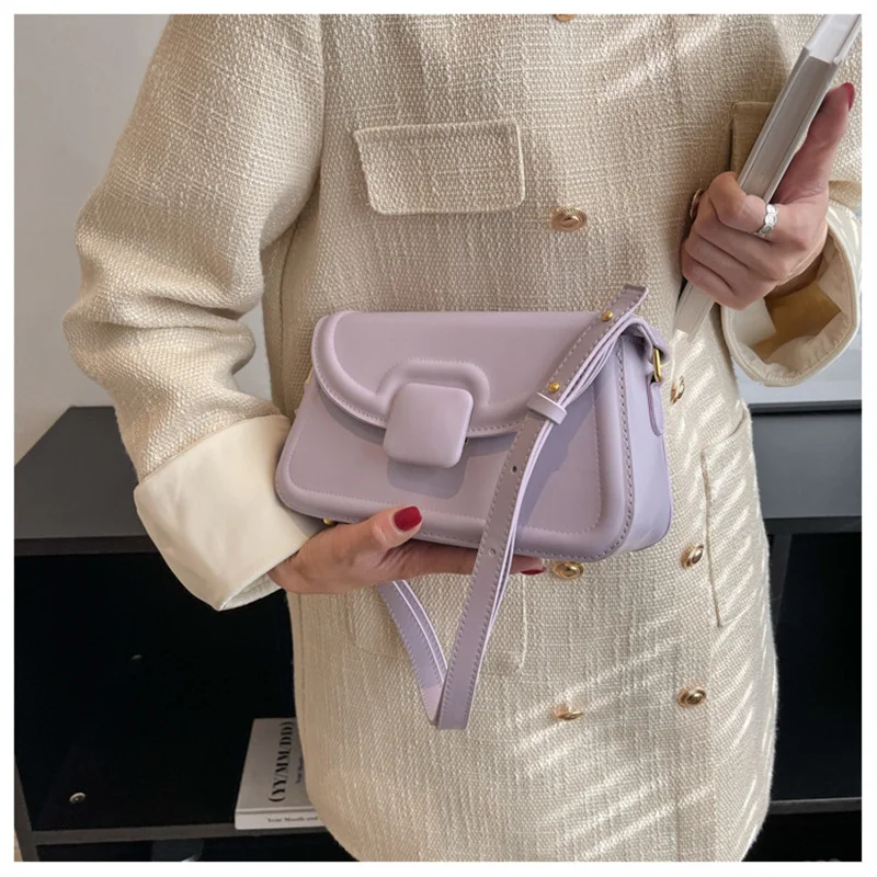 

2023 New Women Leather Shoulder Bags Small Cross Body Bags Spring Women Handbags Totes 5 Colors Drop Shipping