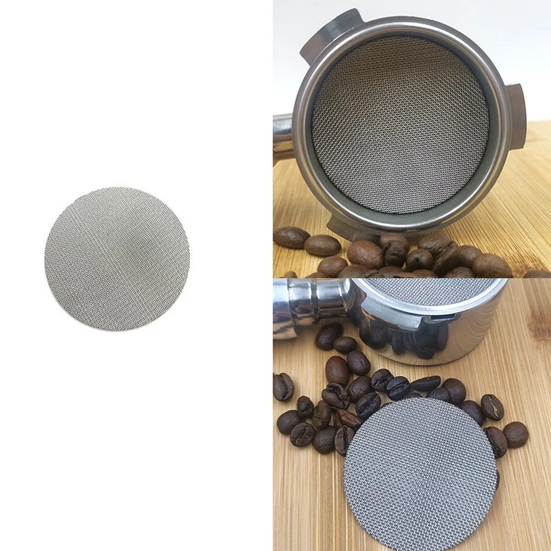 

1PC Puck Screen/Espresso Portafilter Lower Shower Screen/Contact Screen - Stainless Steel 100 Micrometre