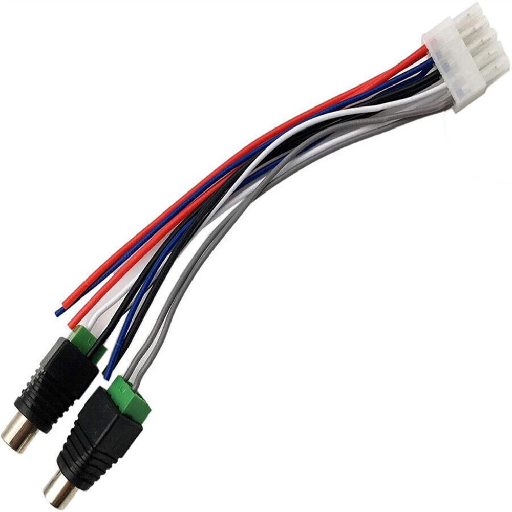 

Новый двойной проводной трос TBX10A, 10-контактный штекер, разъем RCA
