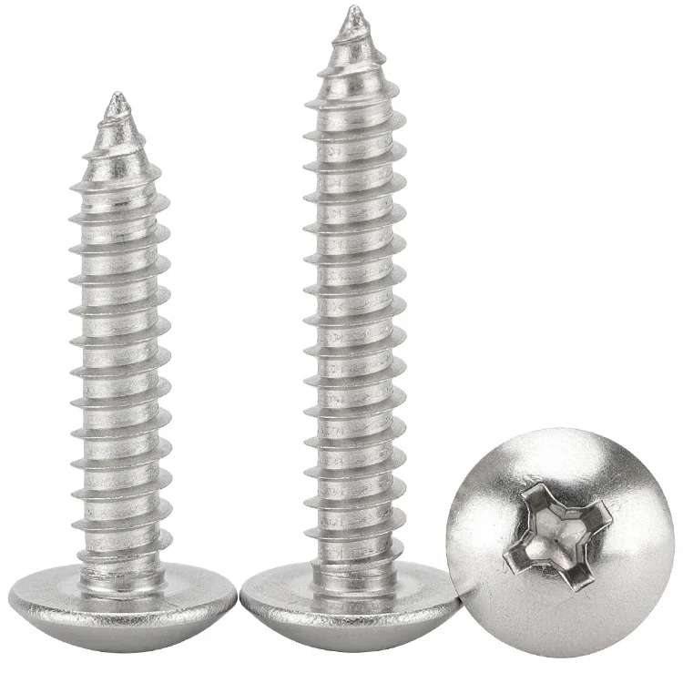 316 нержавеющая сталь M3 ~ M6 крестообразный Самонарезающий винт с утопленной