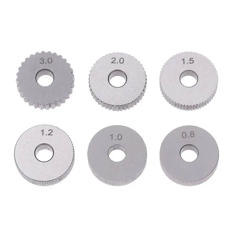 

1PC Straight Grain Knurling Tool 0.8-3.0MM Pitch Linear Knurl Wheel