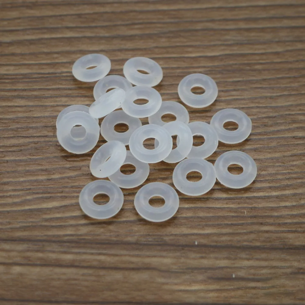 

Rubber Ring O Rings Beads Stopper Gasket Seal Silicone Spacer Bracelet Charm Plumbing Bead Slider Insert Bracelets Kit Charms